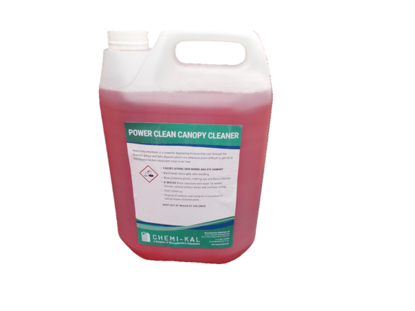 Power Clean Kitchen Canopy Cleaner (2x5Litre, 25Ltr, 210Ltr containers)